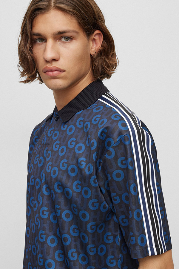 ΜΠΛΟΥΖΑ ΠΟΛΟ HUGO - 405 ΜΠΛΕ